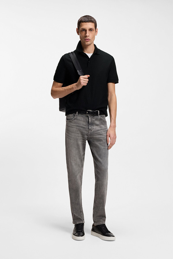 ΜΠΛΟΥΖΑ POLO BOSS - 001 ΜΑΥΡΟ